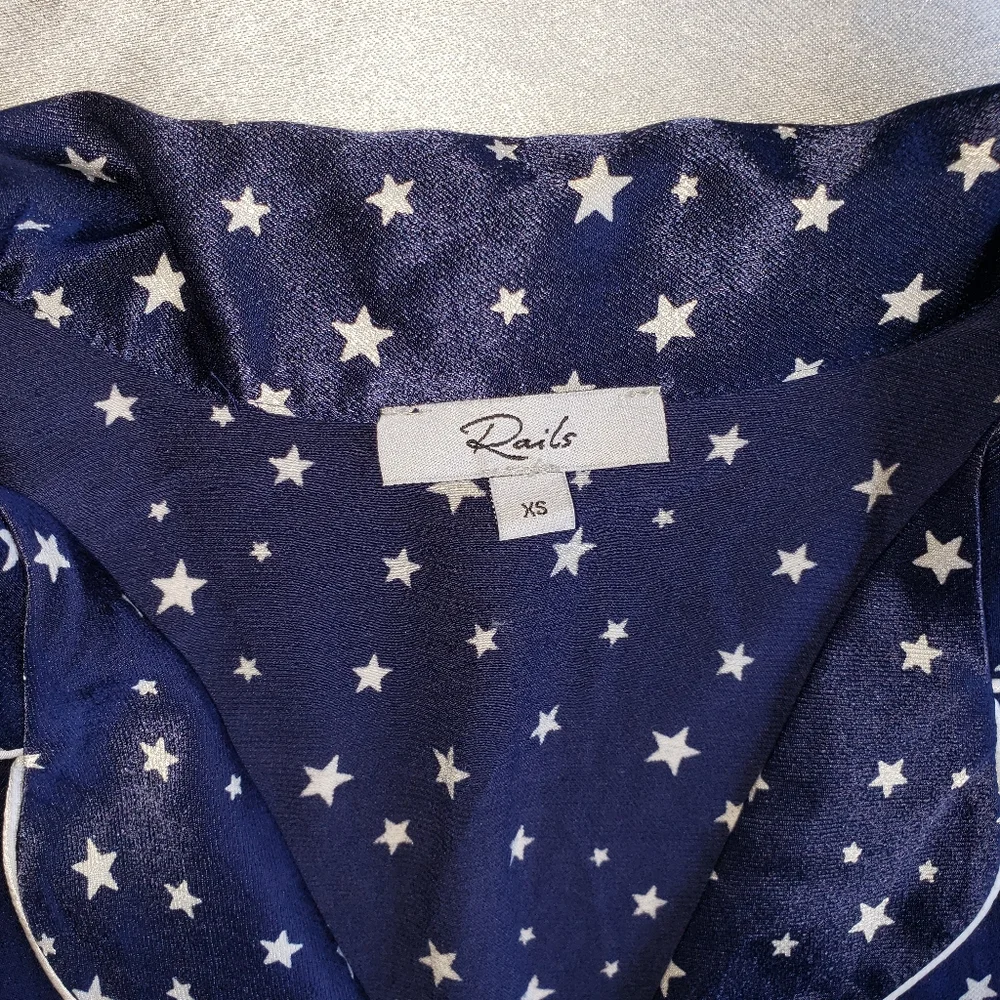 Rails Satin Pajama Set Sz XS - Picture 11 of 13